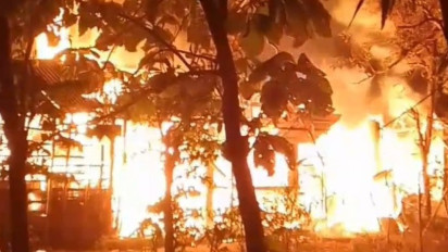 Kandang Sapi dan Rumah Warga di Mlarak Ponorogo Ludes Terbakar
