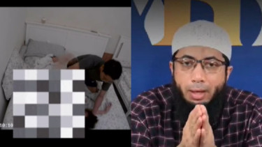 Viral Cut Intan Nabila Jadi Korban KDRT Suaminya, Ustaz Khalid Basalamah Tegas Bilang Kalau yang dia Tinggalkan Adalah...