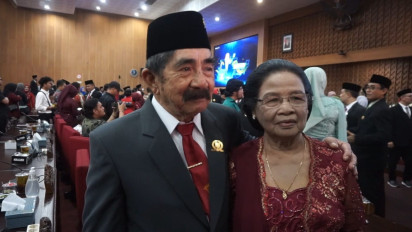 50 Anggota DPRD Kabupaten Semarang Dilantik, Kakek Asal Ambarawa 6 Kali Jadi Anggota Dewan