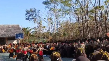 Pohon Tumbang Timpa 19 Pelajar Peserta Upacara Hari Pramuka di Wonogiri