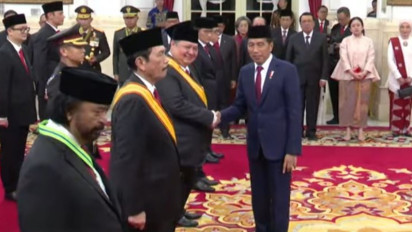 64 Tokoh Terima Anugerah Tanda Jasa dan Kehormatan HUT RI dari Jokowi, Luhut dan Airlangga Hartarto Dapat Bintang Republik Indonesia Utama