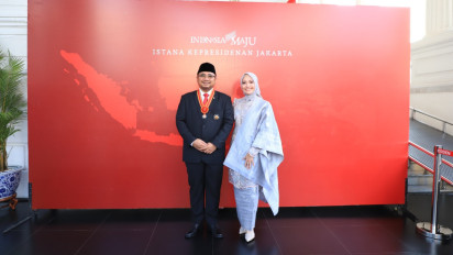 Menteri Agama Terima Bintang Mahaputera Utama dari Presiden Jokowi, Sebut Demi Kerukunan Indonesia