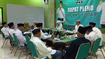 DPC PKB Kabupaten Blitar Dukung Gus Muhaimin Terpilih Secara Aklamasi