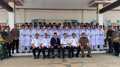 30 Anggota Paskibraka Tanggamus Dikukuhkan, Pj Bupati Mulyadi Irsan: Fokus, Jangan Grogi