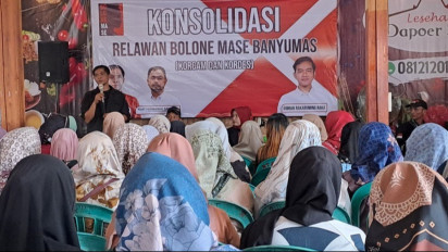 Jelang Pilgub Jateng, Relawan Bolone Mase Pamer Kekuatan dan Tunggu Arahan Gibran