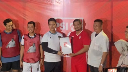 Ketum PSI Kaesang Serahkan Langsung Surat Dukungan Bobby Nasution di Medan