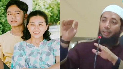 Betrand Peto Diangkat Anak oleh Ruben Onsu, tapi kok Pernah Rutin Minta dan Minum ASI Sarwendah? Ustaz Khalid Basalamah Bilang itu...