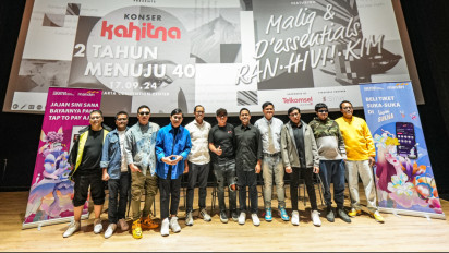 Konser Kahitna 2 Tahun Menuju 40 Gunakan Panggung 360 Derajat