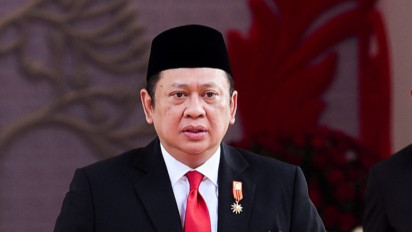 Diisukan Jadi Ketua Umum Partai Golkar, Bamsoet Cari Bahlil Lahadalia di Sidang Tahunan MPR