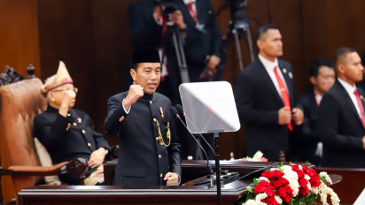 Di Sidang Tahunan Terakhir, Jokowi Pamer Hasil Pembangunan Infrastruktur selama 10 Tahun Menjabat