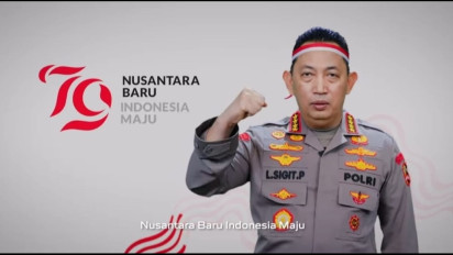 Kapolri di HUT ke-79 RI: Semangat Baru untuk Nusantara Baru, Indonesia Maju
