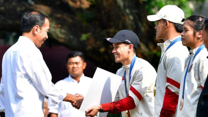 Peraih Medali Emas Olimpiade, Veddriq Leonardo dan Rizki Juniansyah Ikut Hadir di Upacara HUT RI di IKN