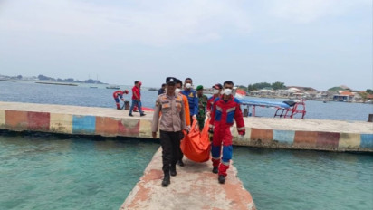 Jasad Pria Tanpa Busana Terapung di Perairan Pulau Pramuka, Polisi Beberkan Ciri-ciri Tato Pedang Silang