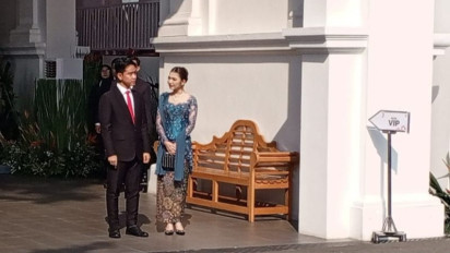 Wapres Terpilih Gibran Rakabuming Raka Enggan Beri Keterangan usai Upacara HUT RI di Istana Merdeka