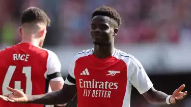 Bukayo Saka bantu Arsenal kalahkan Wolves