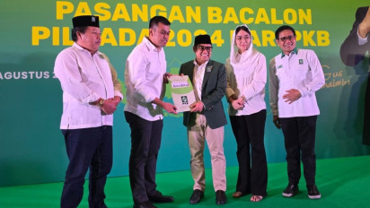 Pasangan Mas Ibin dan Elim Tyu Terima Rekomendasi PKB untuk Maju di Pilkada Blitar