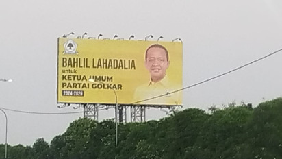Baliho Bahlil Calon Ketum Partai Golkar Bermunculan, Sinyal Dukungan Akar Rumput Membesar