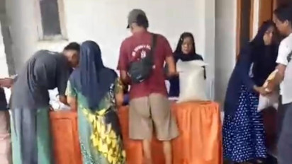Ratusan Kepala Keluarga Warga Desa Bucor Resah, Akibat Terima Bantuan Beras Pemerintah di Desa Lain