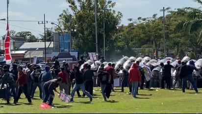 Polres Blitar Lakukan Simulasi Pengamanan Pilkada Serentak 2024