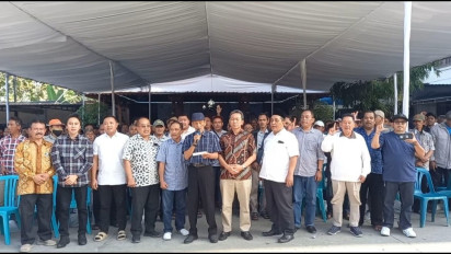 Ratusan Mantan Kades di Kebumen, Siap Menangkan Lilis-Zaeni sebagai Bupati dan Wakil Bupati Kebumen