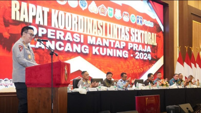 Jalani Rapat Koordinasi Lintas Sektoral, Kapolda Riau: Ini Demi Pilkada 2024 Aman dan Kondusif