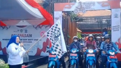 Cegah Stunting dan Layanan KB, Roadshow Motor Penyuluh KB Keliling Jawa