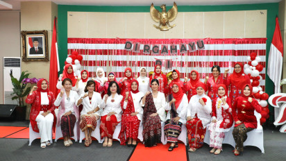 Selenggarakan Bazar UMKM, Pembina IKAWATI ATR/BPN: Pilar yang Kuat untuk Kemajuan Bangsa