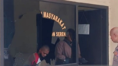 Orang Tak Dikenal Rusak Pospol Kebon Sereh Jakarta Timur, Iptu Sugiyanto Hampir Ditikam