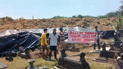 Terdampak Proyek Jalan Tol Yogya-Bawen, Warga Sleman Minta Kejelasan Relokasi Makam Si Jambu