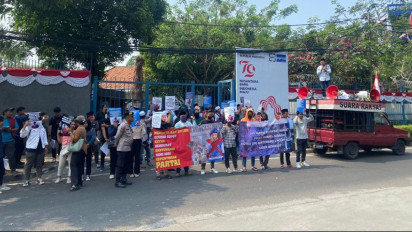 Santri Fokkal Geruduk Kantor DPP Demokrat, Ternyata Ini Alasannya