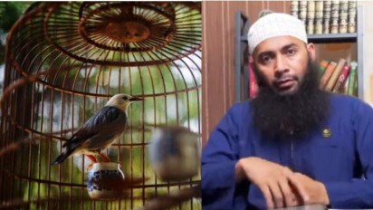 Pelihara Burung Tak Pernah Dikeluarkan dari Sangkar? Nabi Muhammad SAW Ingatkan Ada Tanda ini Kata Ustaz Syafiq Riza Basalamah