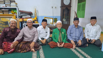 Dewan Syuro PKB Sambangi Ulama Senior, Abuya Muhtadi: PKB dan PBNU Jangan Cekcok