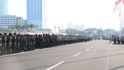 Demo Kawal Putusan MK di DPR RI, Polisi Kerahkan 2.000 Lebih Personel Tanpa Senjata Api