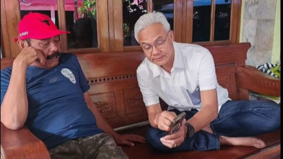 Ganjar Tiba-tiba Temui FX Rudy di Solo, Bahas Pilkada Hingga Polemik Pasca Putusan MK