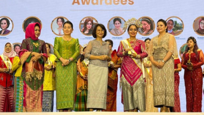 Sosok Wanita Pengusaha Pertambangan Nikel di Indonesia Dinobatkan Sebagai Fashion Enterpreuner pada Ajang AWEN
