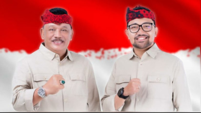Marhaen Djumadi dan Tri Handy Resmi Maju di Pilbup Nganjuk dengan Dukungan PDIP, Demokrat dan PKS