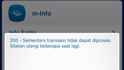 BCA Mobile Sering Error Bikin Nasabah Tak Bisa Cek Saldo dan Kesulitan Transaksi, Padahal Indikator Hijau, Warganet: Hati-hati Penipuan