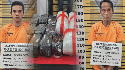 Polres Tebingtinggi Ungkap Peredaran 30 Ribu Extacy dan 10Kg Sabu