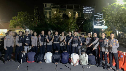 Terlibat Tawuran, Polisi Tetapkan Empat Remaja di Bandar Lampung Jadi Tersangka