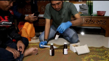 Polres Ponorogo Ambil Sempel Sisa Makanan dari Rumah Warga yang Gelar Resepsi Pernikahan