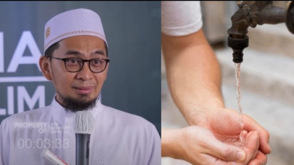 Wajah Langsung Dilap Pakai Handuk Setelah Berwudhu Memangnya Boleh? Kata Ustaz Adi Hidayat Ternyata Hukumnya Bisa...