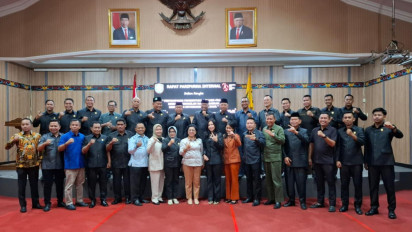 6 Fraksi DPRD Kotawaringin Timur Terbentuk