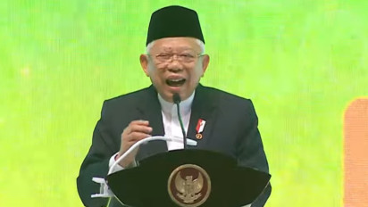 Wapres Ma'ruf Amin Beri Pesan Khusus ke Gibran Jelang Masa Transisi, Tak Disangka Anak Jokowi Itu Dibilang...