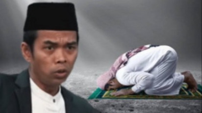 Merasa Dosa Bukan Hanya Shalat Taubat yang Perlu Dilakukan, Ustaz Abdul Somad Sebut Mandi Bersihkan Diri dan Banyak-banyak Lakukan...
