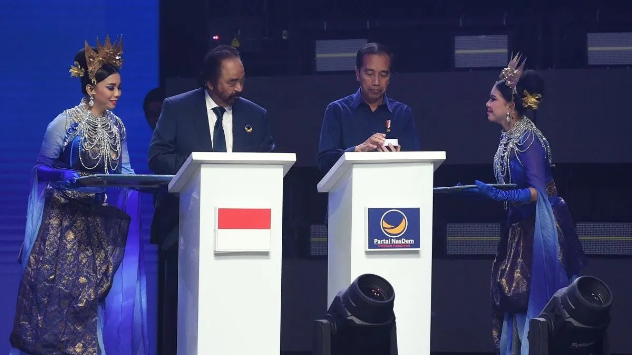 Jokowi di Kongres NasDem: Saya Seperti Nostalgia, Rasanya Seperti Dulu yang Pernah Ada
            - galeri foto