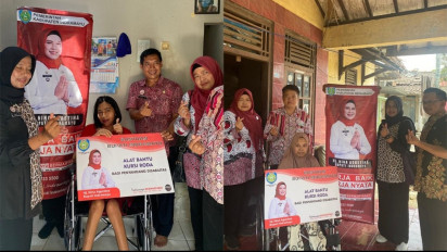 Bentuk Kepedulian Bupati Nina Agustina kepada Masyarakat Indramayu Penyandang Disabilitas