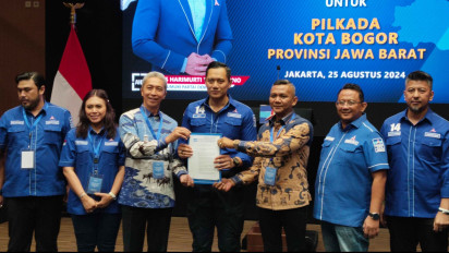 Didukung Demokrat, Pasangan Ini Siap Bertarung di Pilwakot Bogor, Termasuk Lawan Sespri Iriana Jokowi