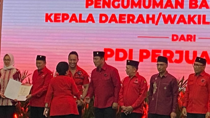 Sah! PDIP Usung Andika Perkasa-Hendrar Prihadi Maju Pilgub Jateng, Airin Rachmi-Ade Sumardi di Pilgub Banten