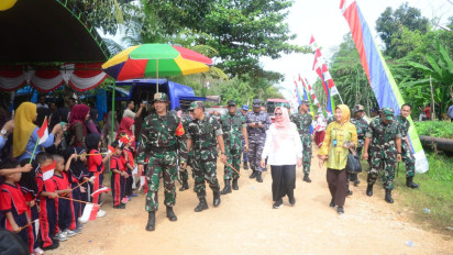 TMMD ke-121 Hidupkan Harapan dan Mimpi Warga Desa Terisolir