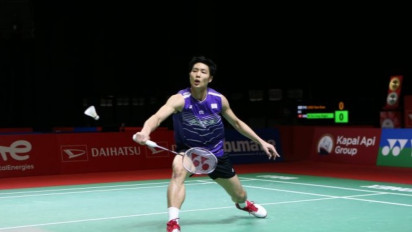 Gagal Juara Indonesia Open 2025, Chou Tien-chen Langsung Latihan Bareng Legenda Tunggal Putra Indonesia